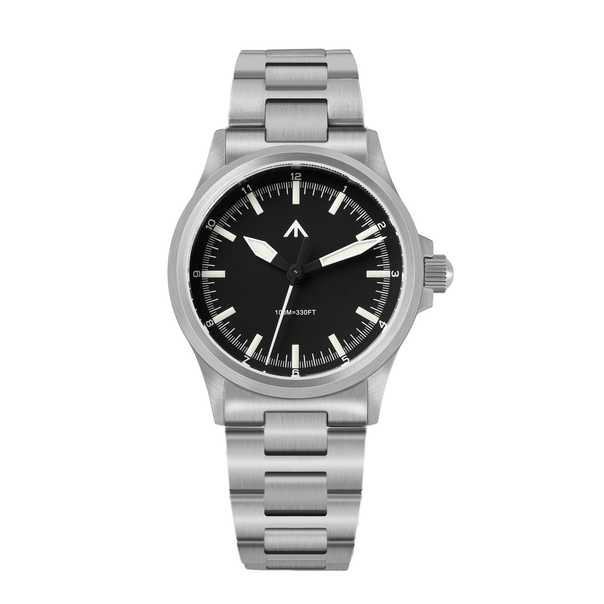 Militado 36mm Field Watch VH31 Sweeping Movt Men Watch ML18