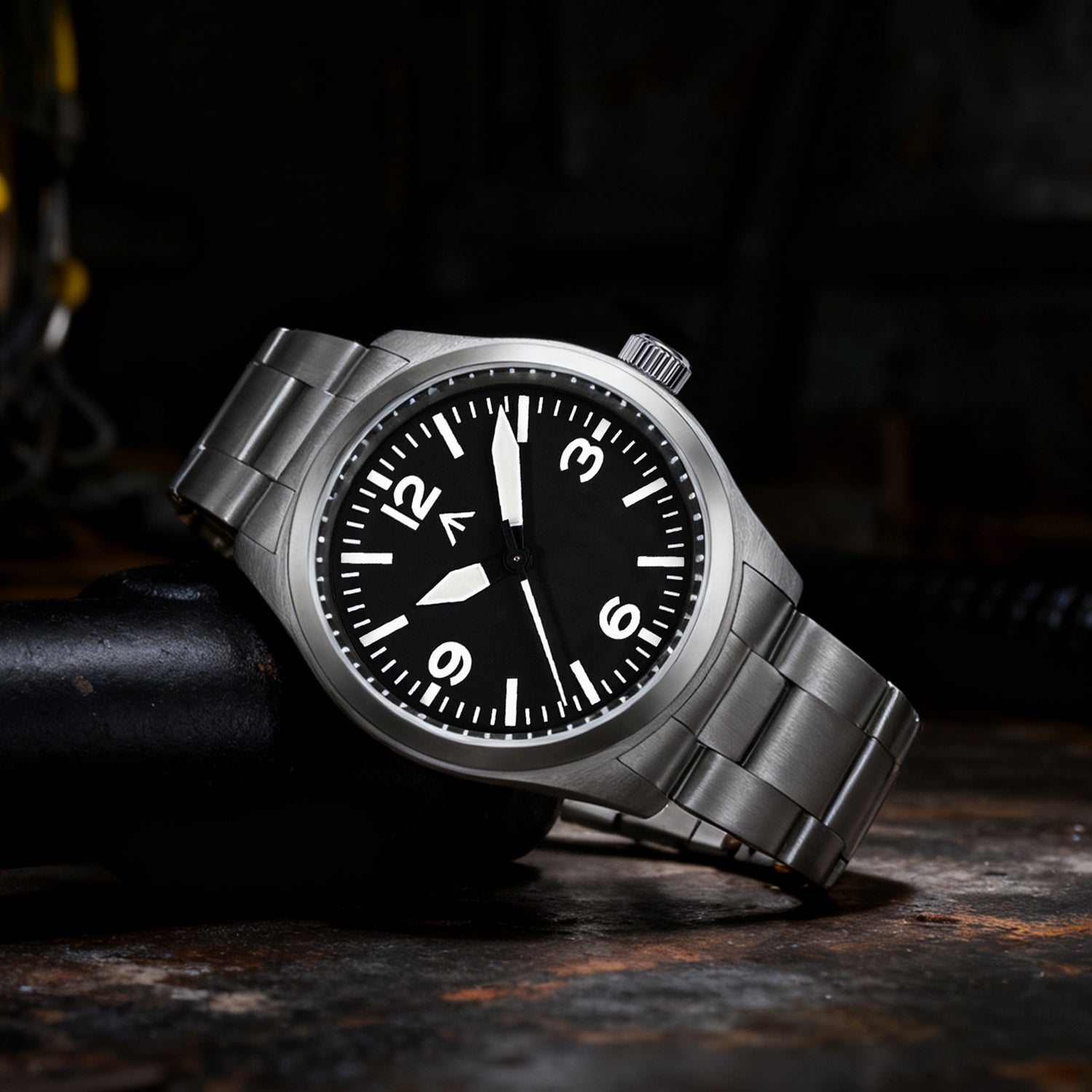 ★11.11 Sale★Militado 38mm Military Watch Vintage Field Watch 369 Dial ML08