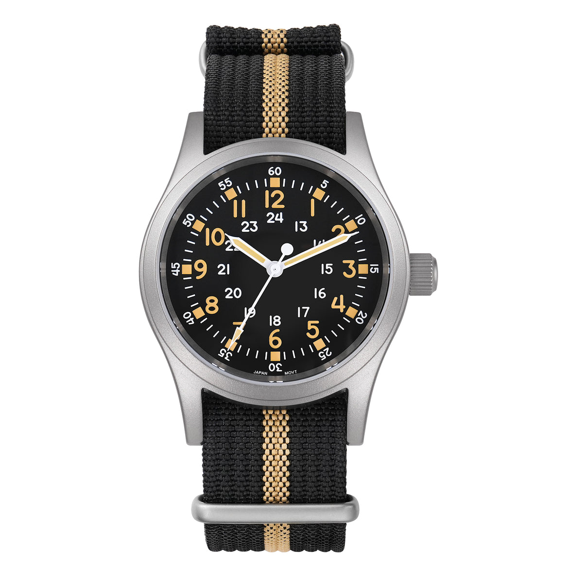 Militado 38mm Field Watch 2035 Movt Military Watch ML05B