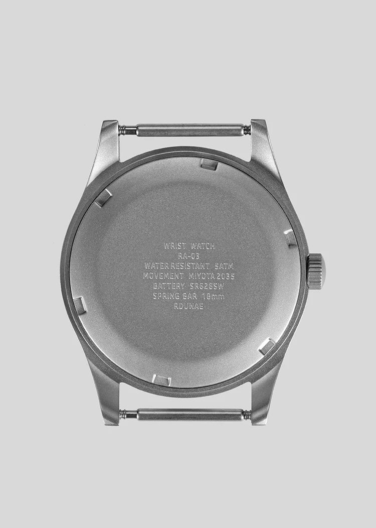 ★Black Friday★RDUNAE Retro Military 34.5mm Men Watch