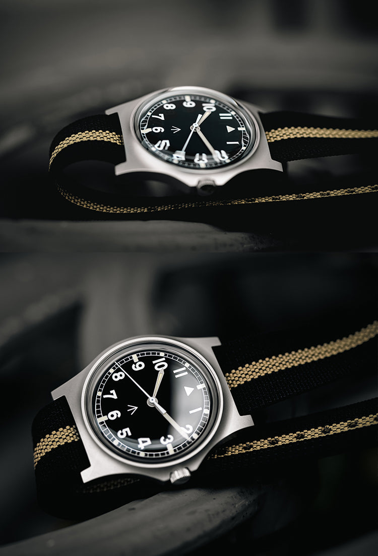 ★Black Friday★RDUNAE Retro Military 36.8mm Men Watch