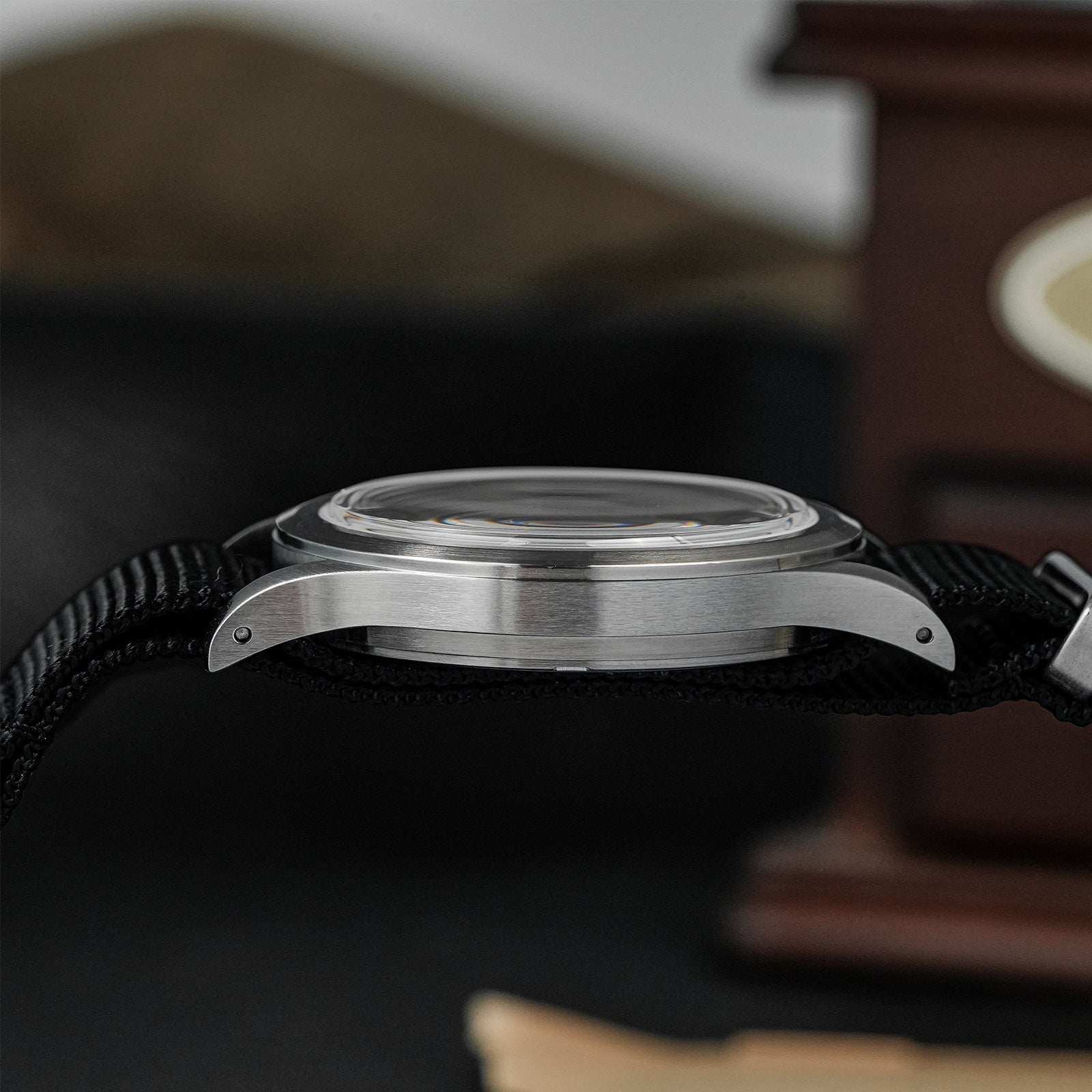 ★SuperOfertas ★Militado 38mm Reloj militar de campo con cristal de zafiro ML05