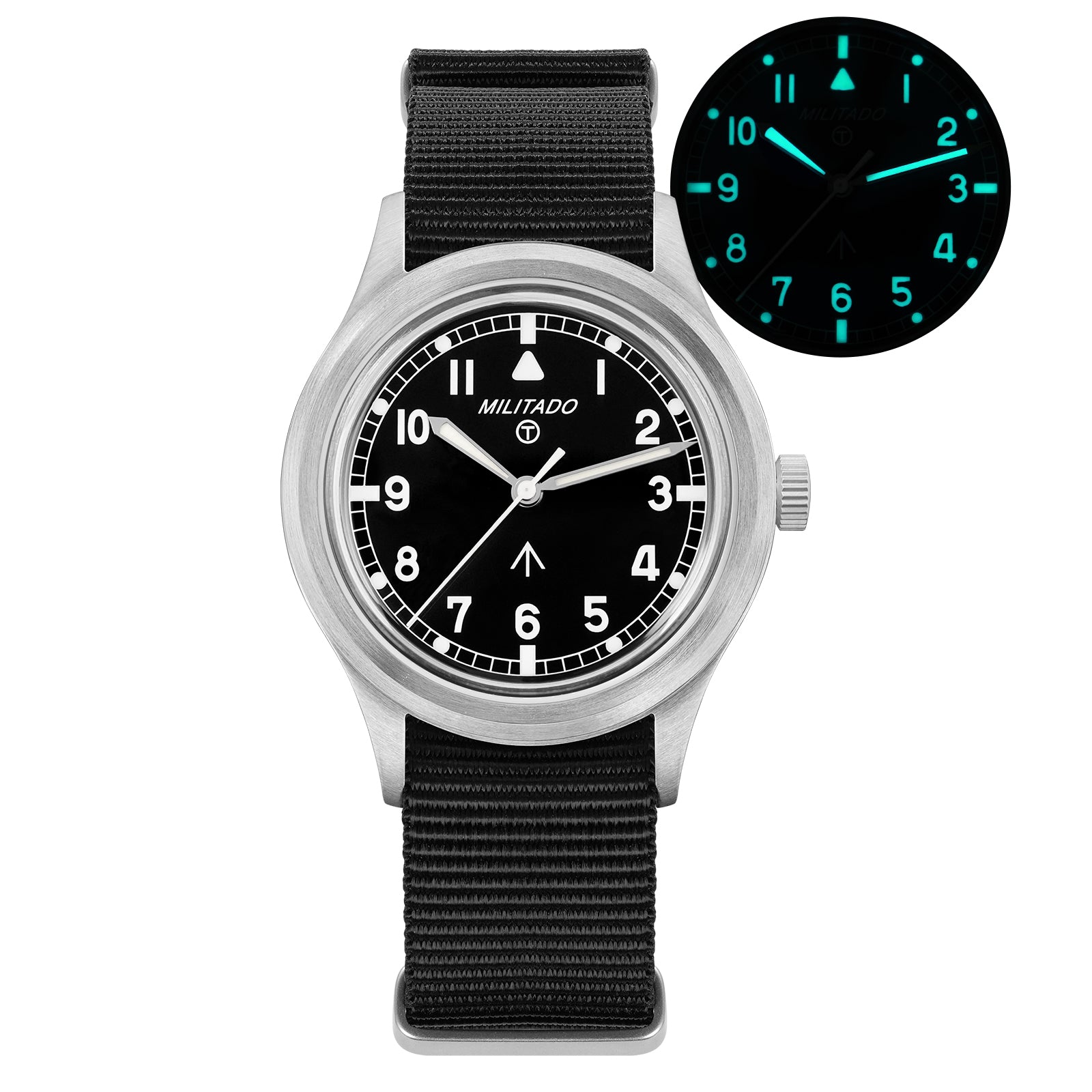 ★New Released★Militado 36mm Military Watch 6B Inspired Field Watch ML22