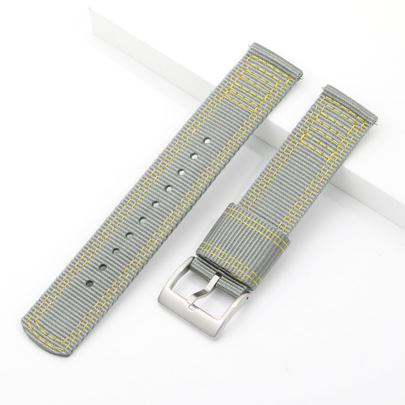 Premium Quality Nylon Fabric Strap for Military Watch 20mm 22mm