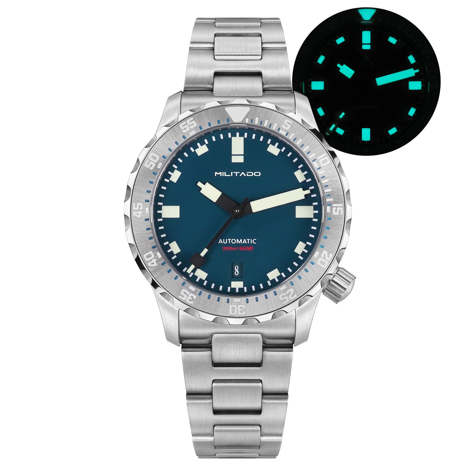 ★SuperOfertas ★Militado 38mm Reloj militar de campo con cristal de zafiro ML05