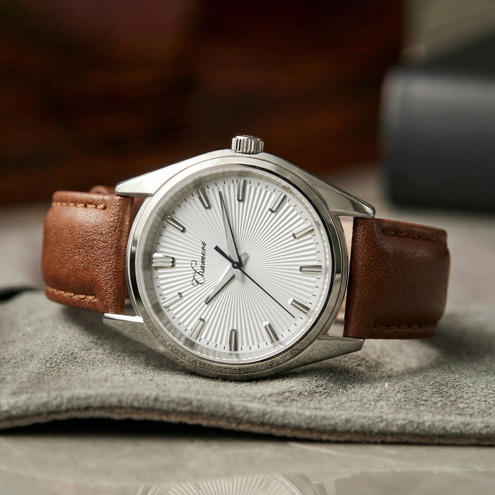 ★Oferta navideña★Chameri GS Reloj para hombre VH31 Reloj de cuarzo