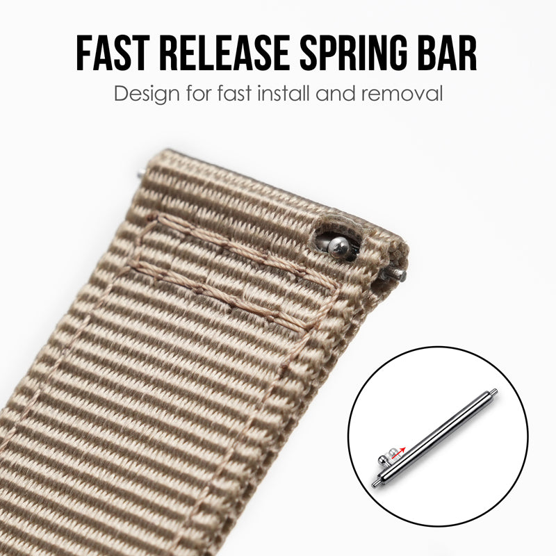 Hot Selling Nylon Fabric Watch Band for Field Watch 20mm 22mm