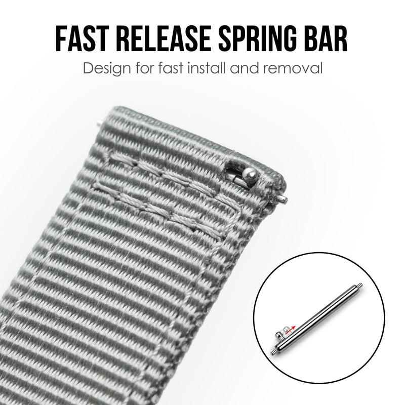 Hot Selling Nylon Fabric Watch Band for Field Watch 20mm 22mm