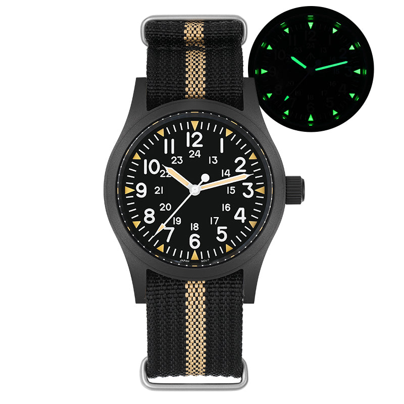 💥Spring Sale💥Militado 38mm PVD Bronze Watch Military Watch ML05