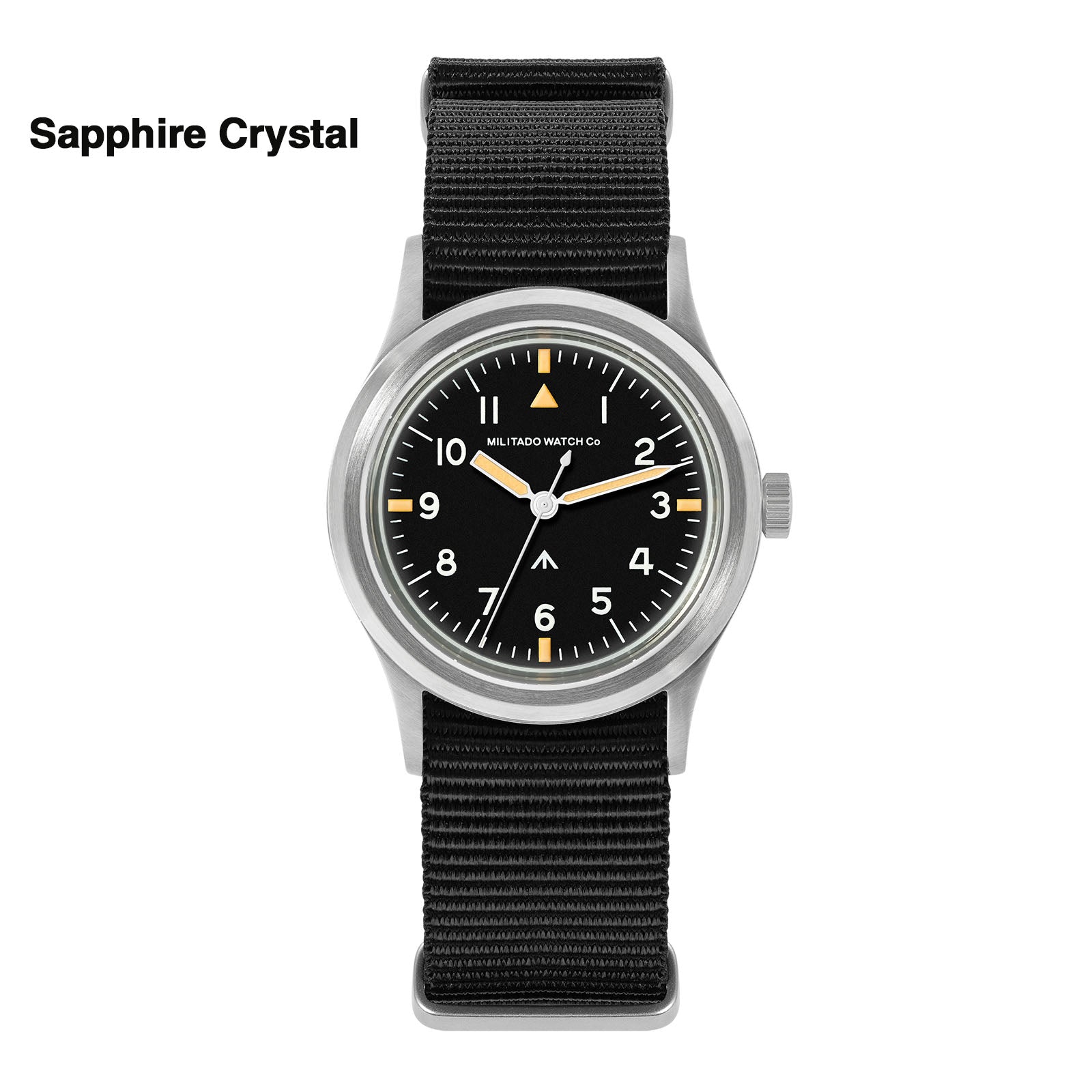 ★11.11 Sale★Militado 36mm Retro Military Watch VH31/VH65 Sweeping Hand ML14 V2