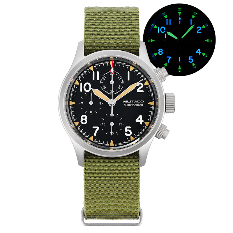 Militado Field watches 39mm Pilot Watch