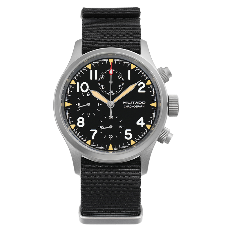Militado 39mm chronograph watch ML1868