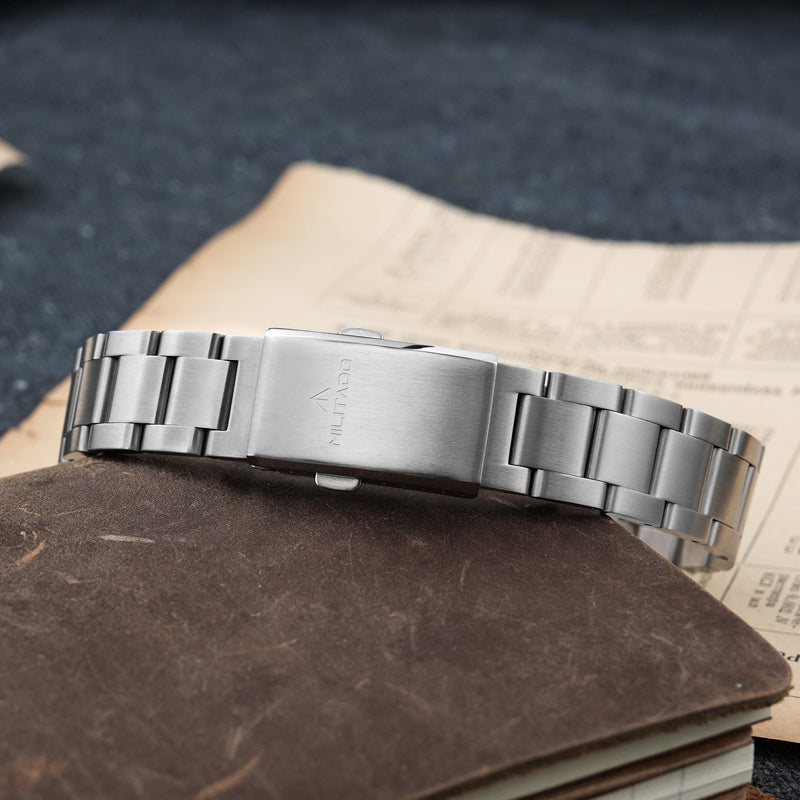 Militado 36 mm Reloj de campo de cuarzo D12 - Agujas tipo lápiz