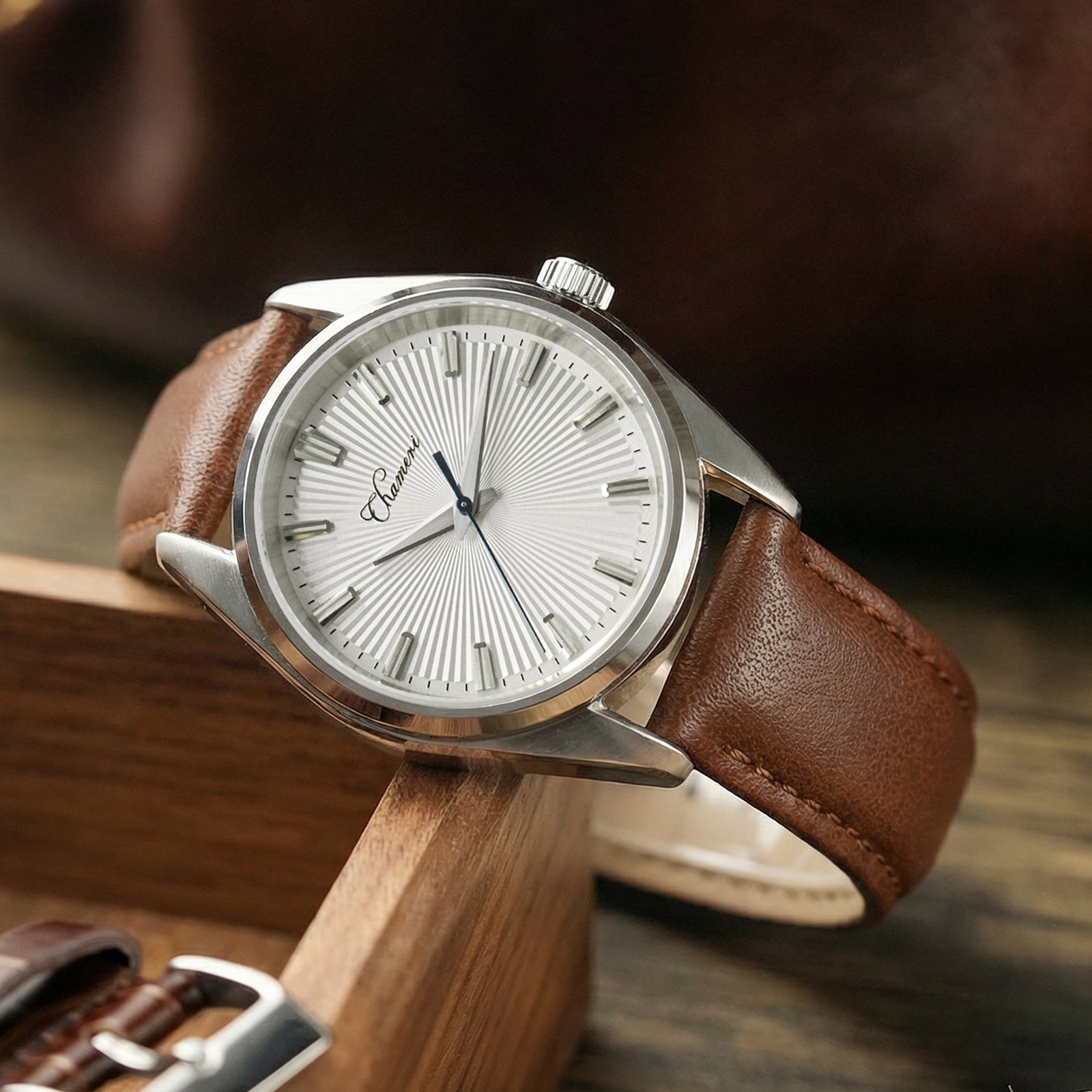 ★Oferta navideña★Chameri GS Reloj para hombre VH31 Reloj de cuarzo