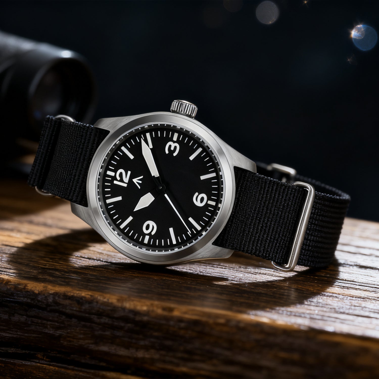 ★11.11 Sale★Militado 38mm Retro VH31 Military Watch ML08