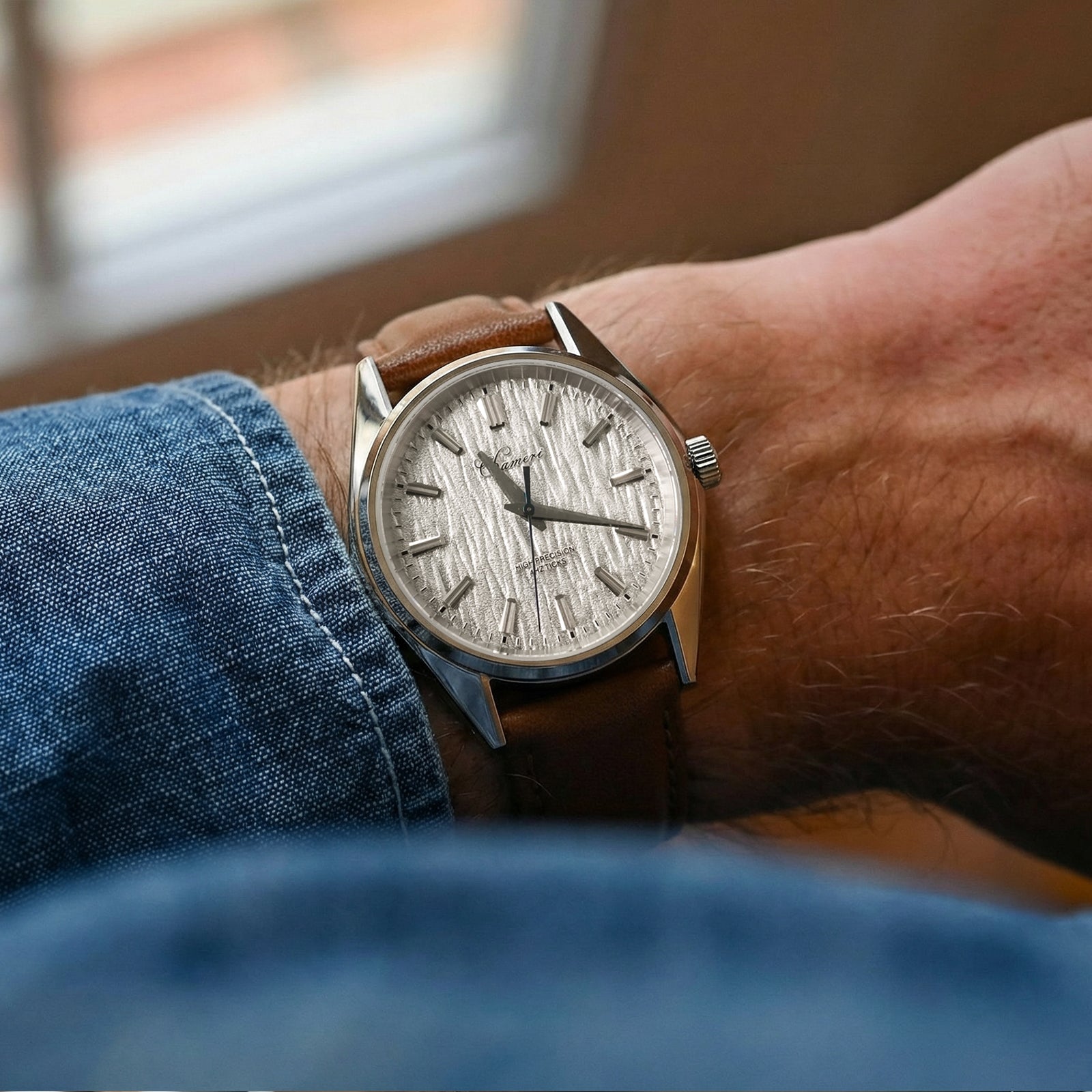 ★Oferta navideña★Chameri GS Reloj para hombre VH31 Reloj de cuarzo