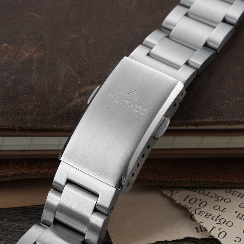 Militado 36 mm Reloj de campo de cuarzo D12 - Agujas tipo lápiz