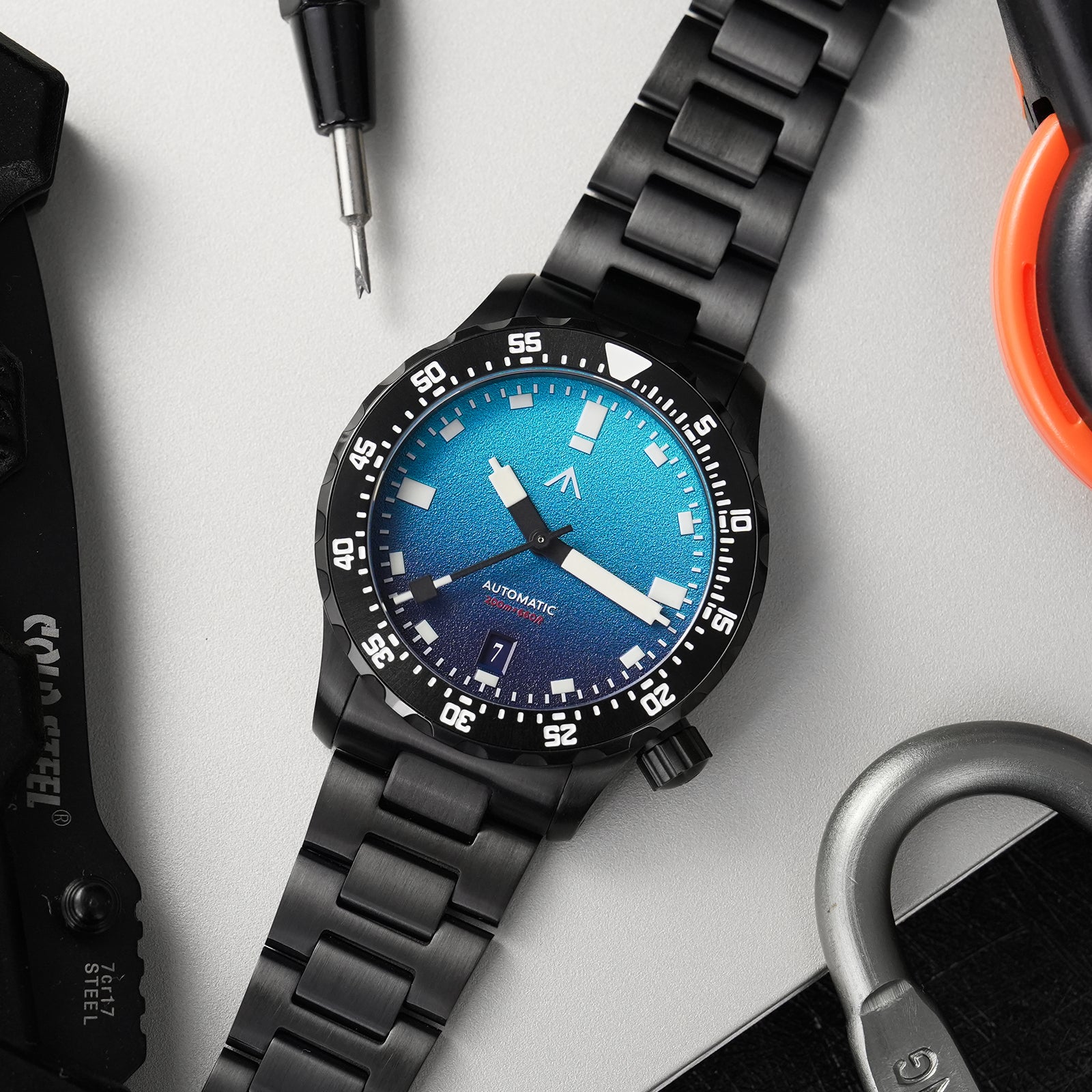 ★New Released★Militado 39mm Dive Watch PT5000 Automatic Mech Watch ML20