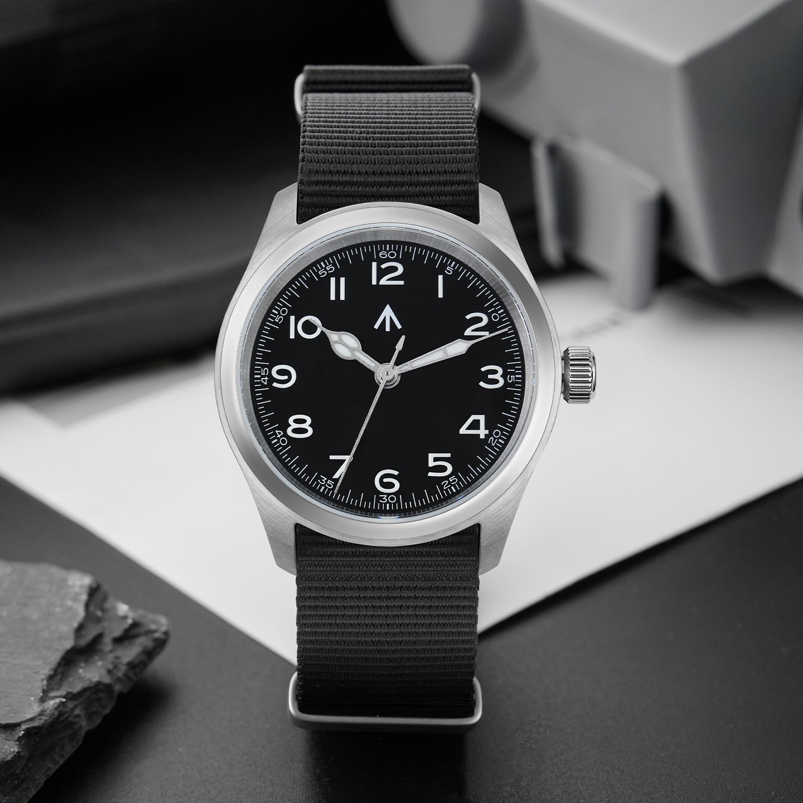 ★11.11 Sale★Militado 38mm Retro VH31 Military Watch ML08