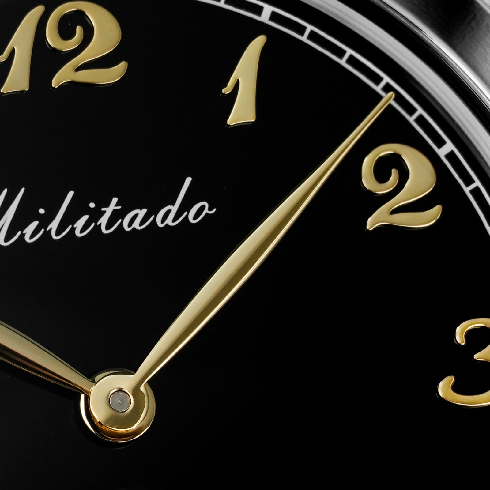 ★11.11 SALE★Militado 36mm Sapphire Crystal VD78 Quartz Watch ML01