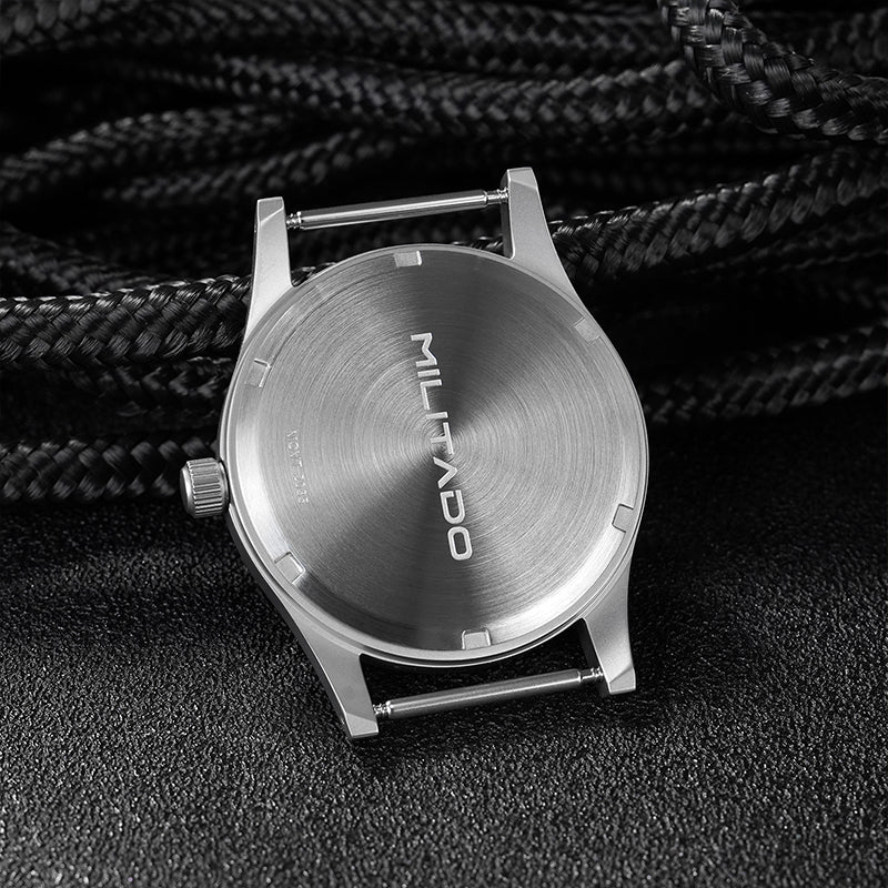 ★SuperOfertas ★Militado 38mm Reloj militar de campo con cristal de zafiro ML05