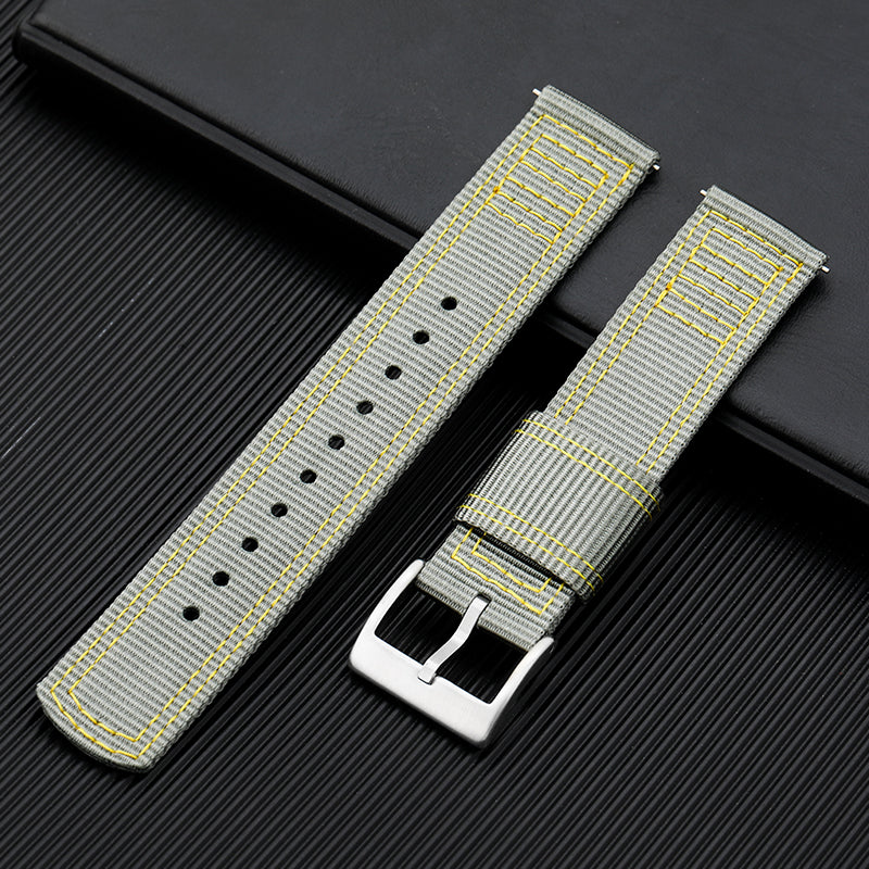 Premium Quality Nylon Fabric Strap for Military Watch 20mm 22mm