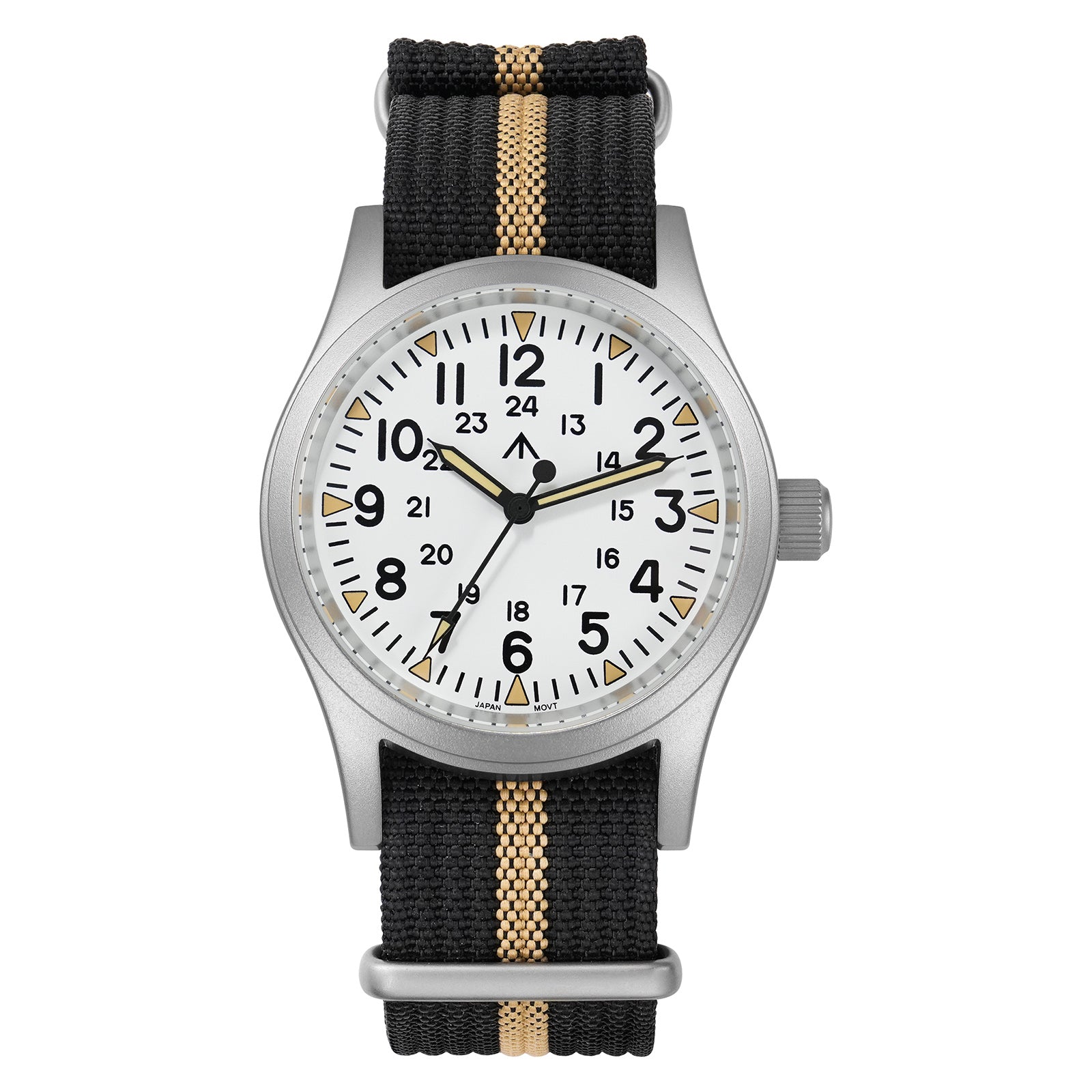 Militado VH31 Vintage Field Watch ML05 White Dial