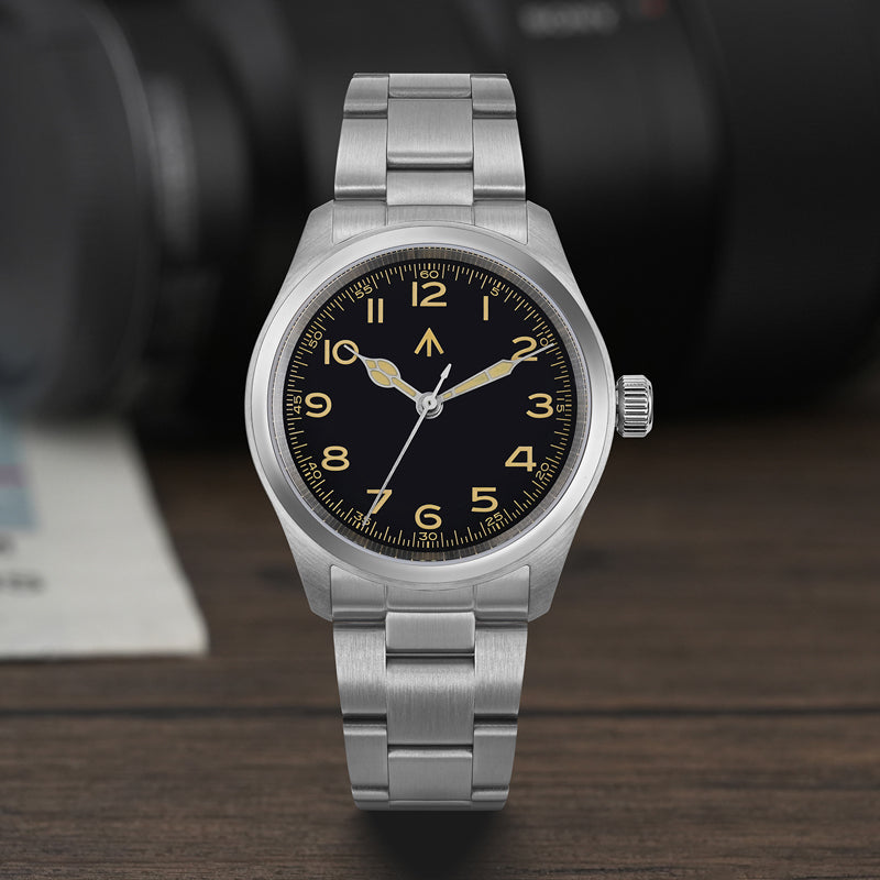 Militado 38mm VH31 Retro Field Watch ML08