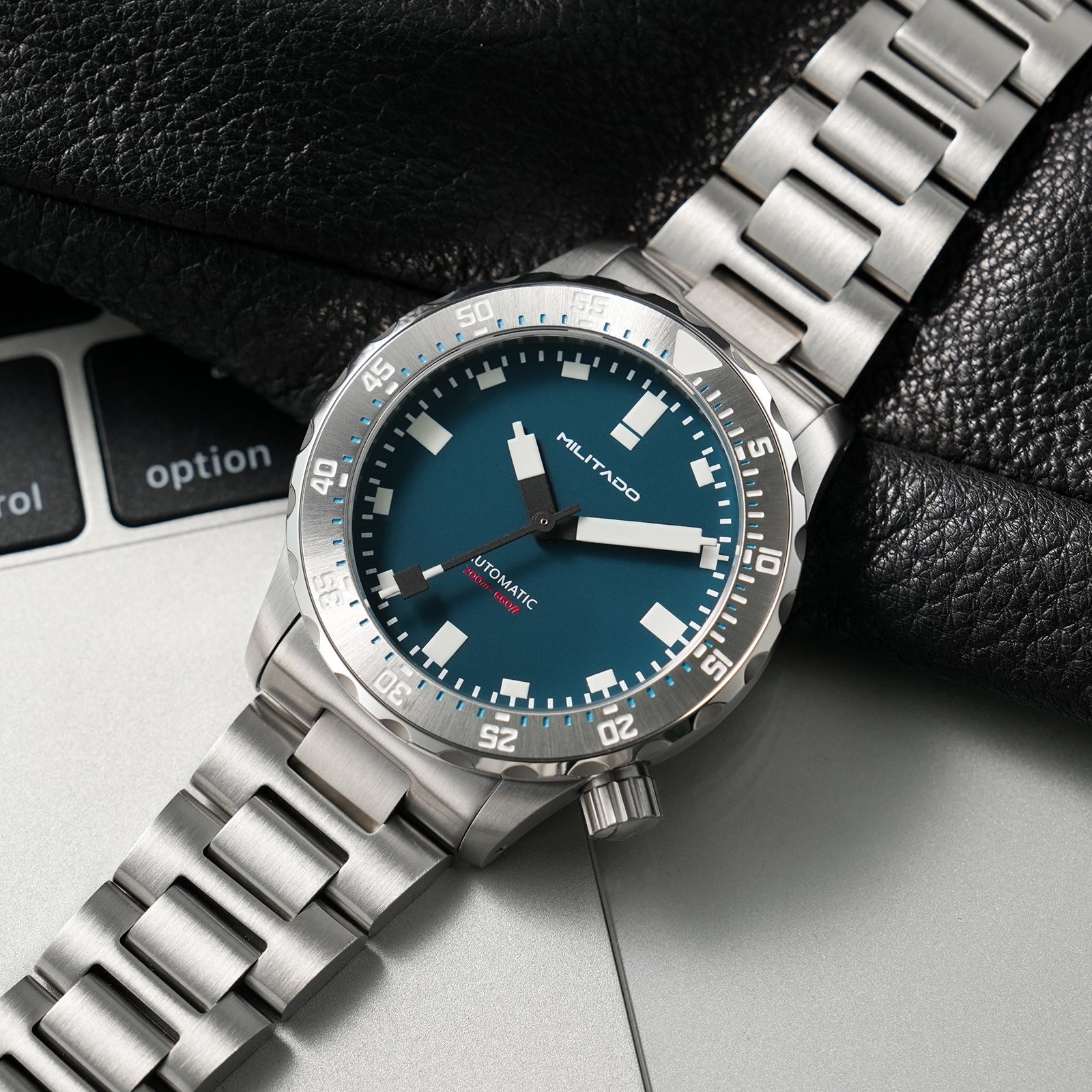 š„Spring Saleš„Militado 39mm Dive Watch PT5000 Automatic Mech Watch ML20
