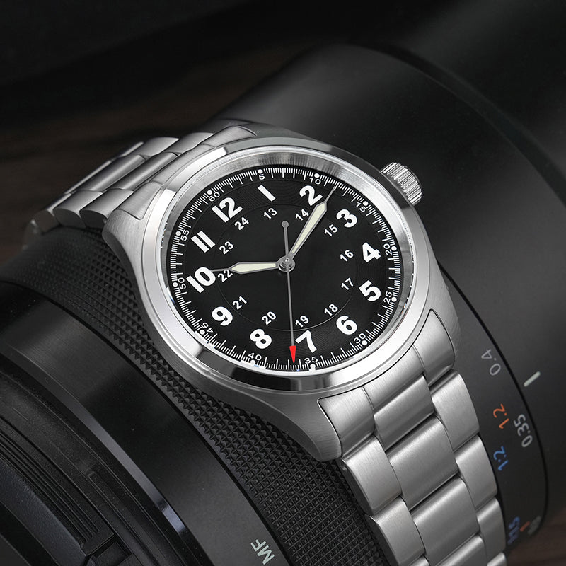 💥Spring Sale💥Militado 38mm Retro VH31 Military Watch ML08