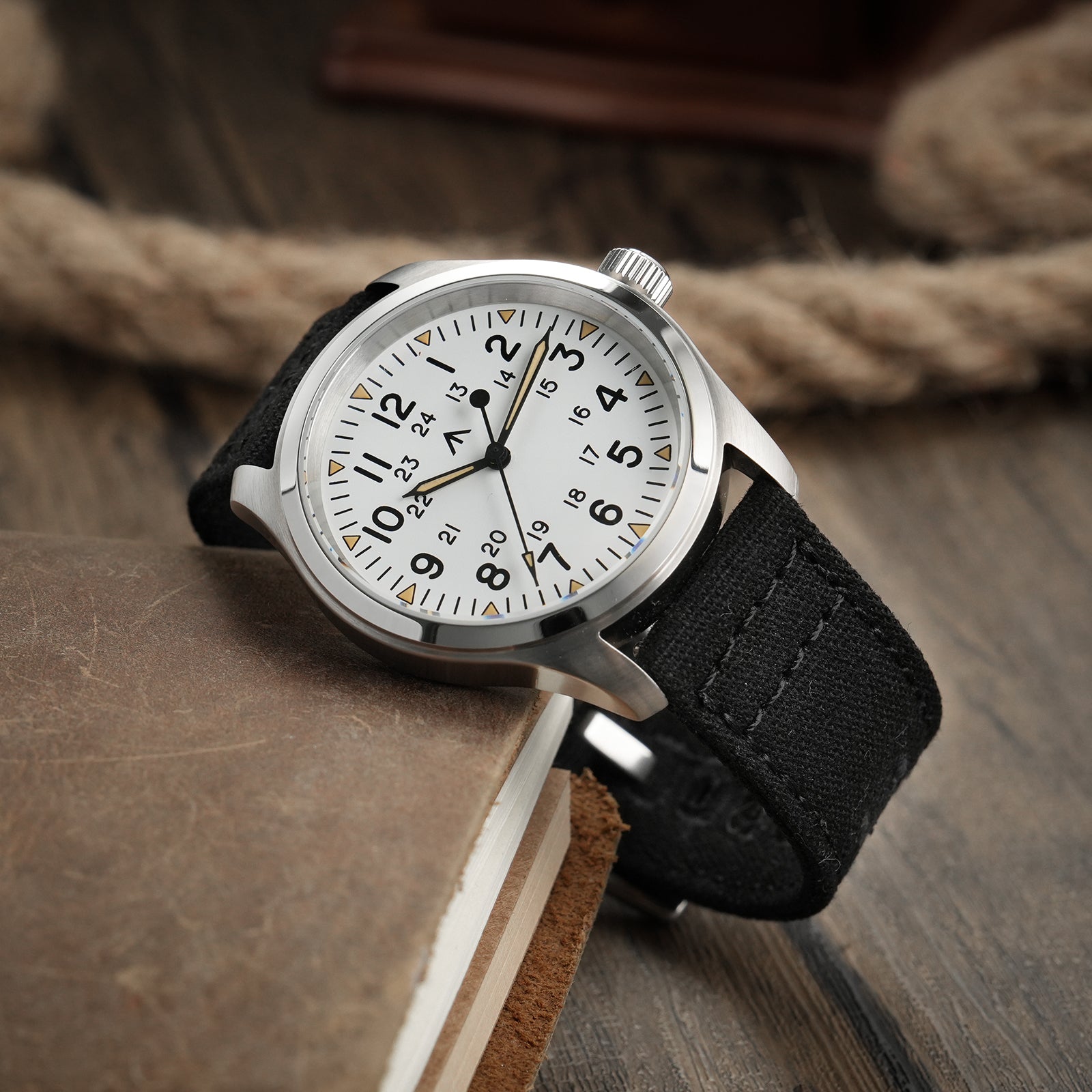 New Arrival Canvas Watch Strap Vintage Watch band 20mm 22mm