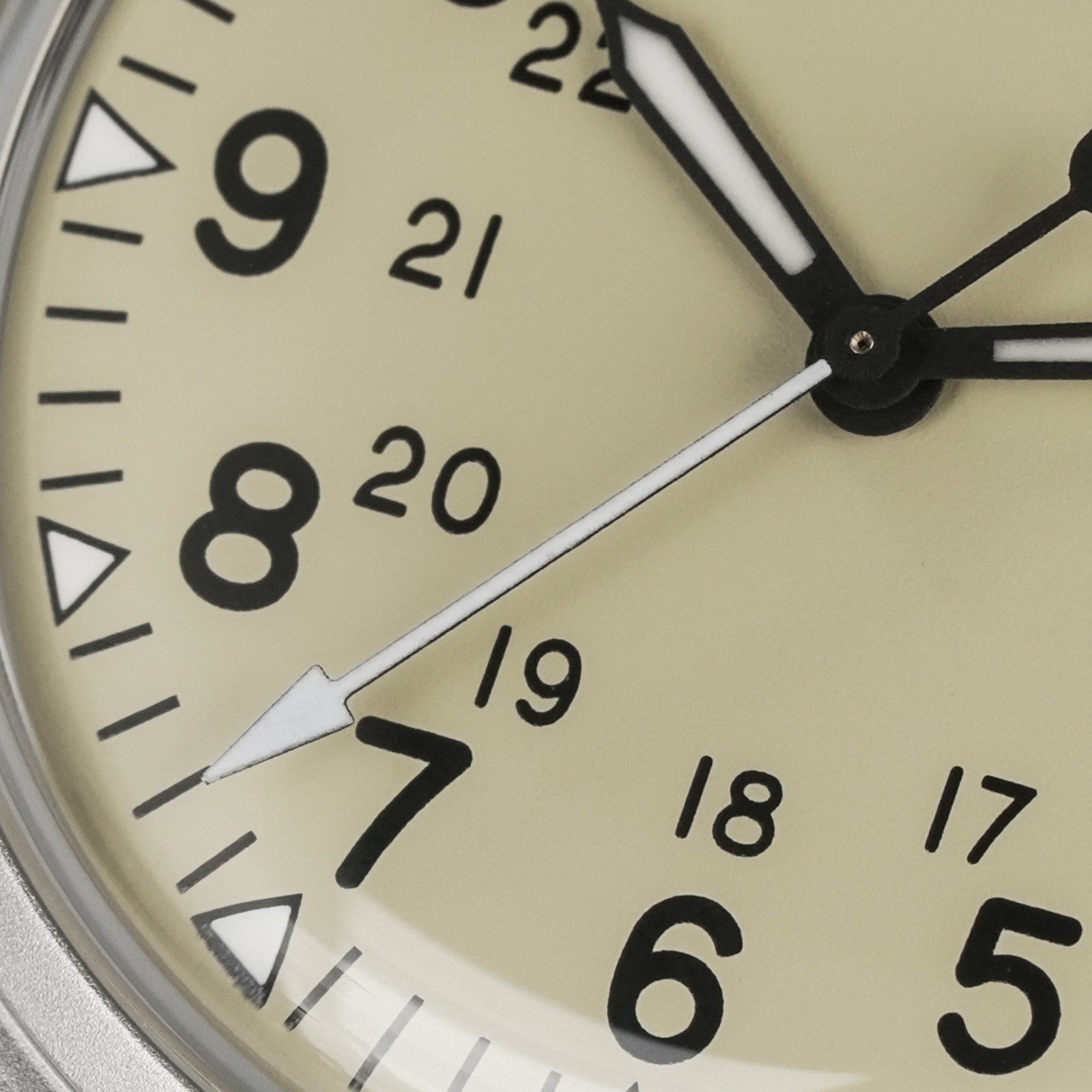 ★11.11 SALE★Militado 36mm High Domed VH31 Field Watch ML07