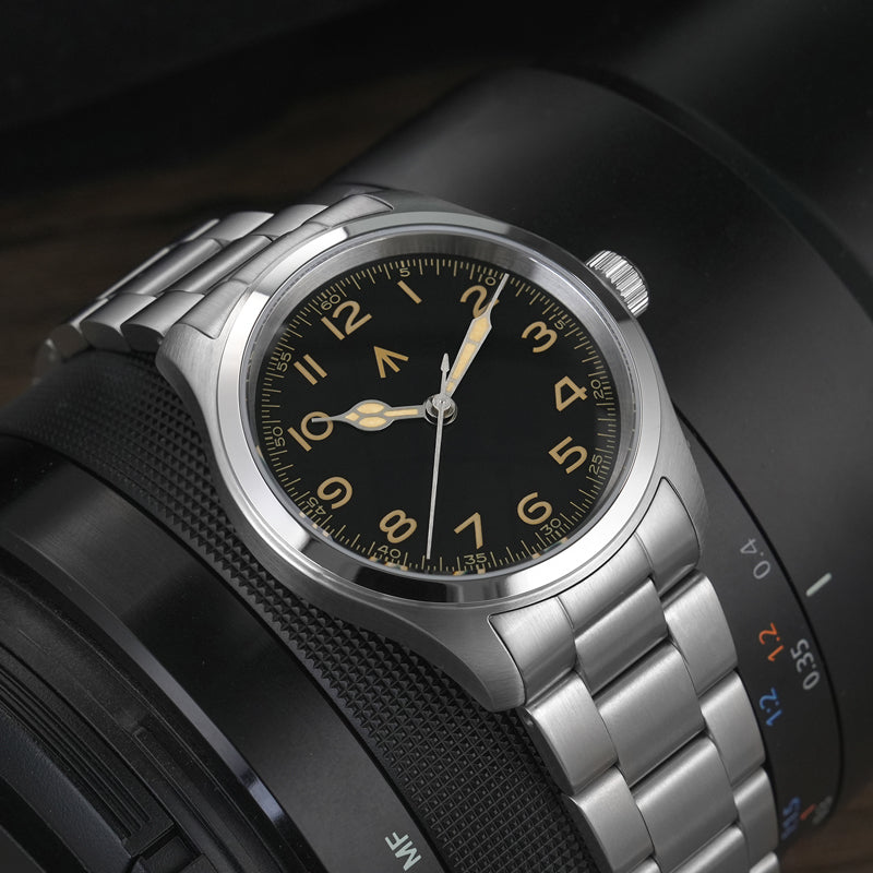 Militado 38mm VH31 Retro Field Watch ML08