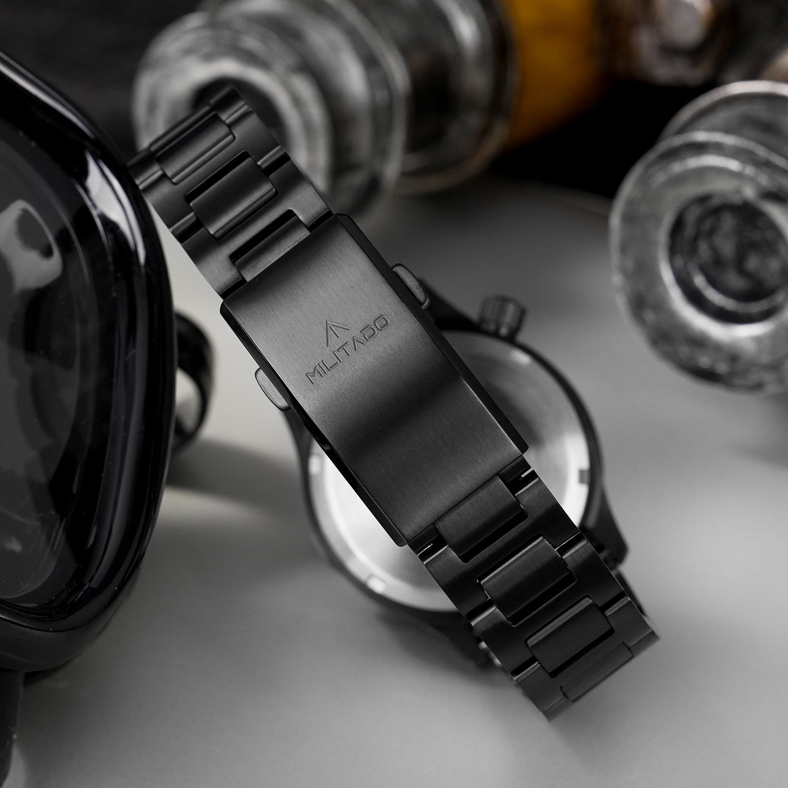 ★New Released★Militado 39mm Dive Watch PT5000 Automatic Mech Watch ML20