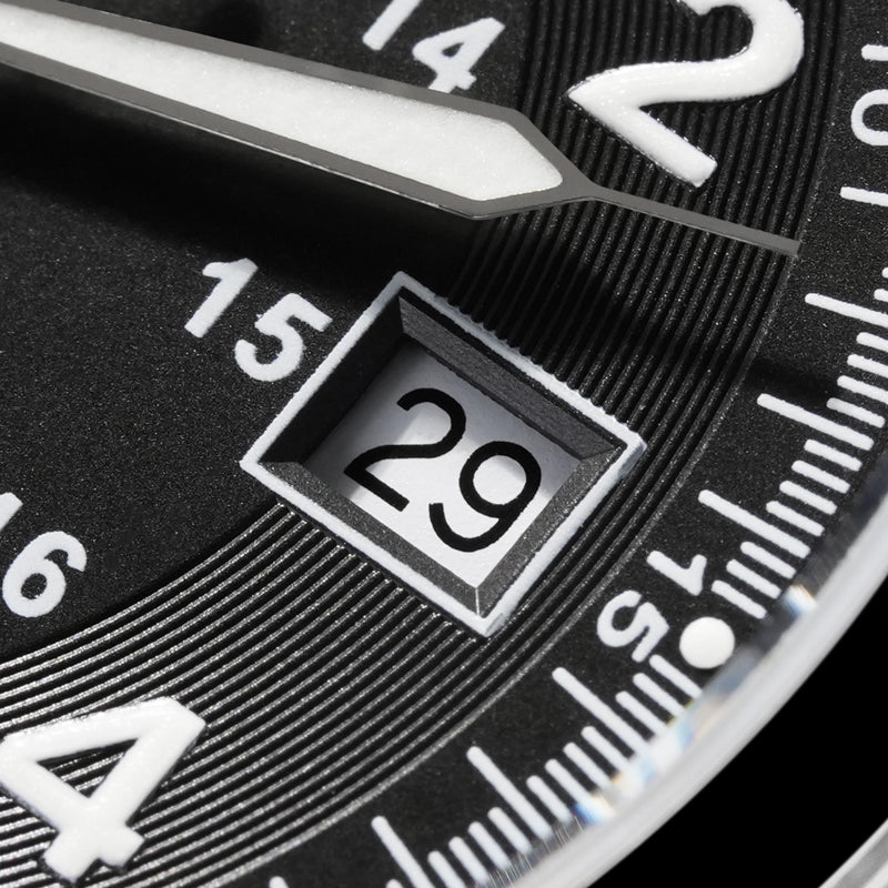 Militado VH31 38mm Sapphire Crystal Field Watch ML08 White Dial