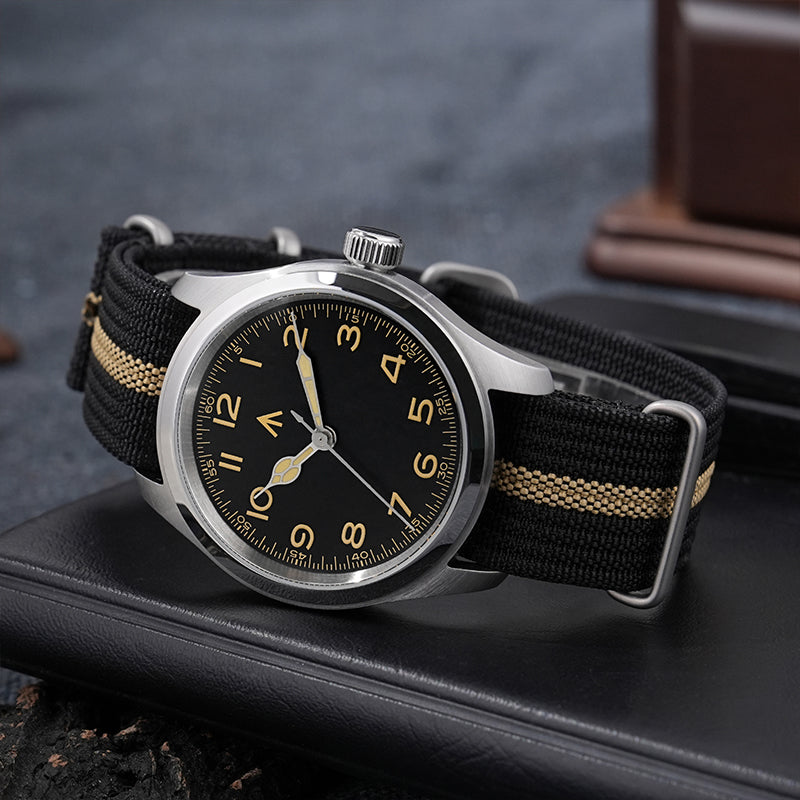 💥Spring Sale💥Militado 38mm Retro VH31 Military Watch ML08