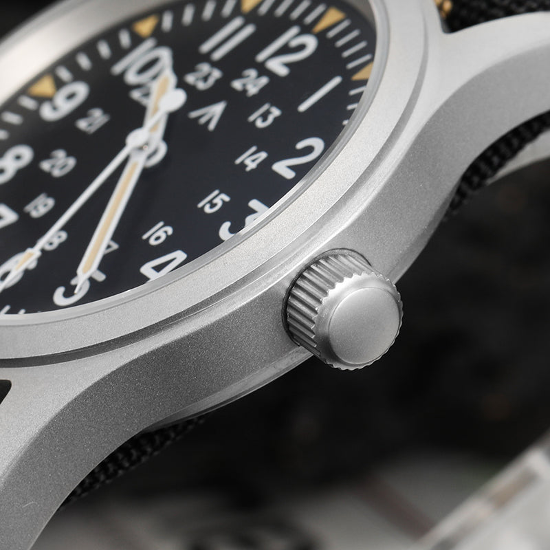 ★11.11 SALE★Militado 38mm Field Watch ML05 Date Window Version