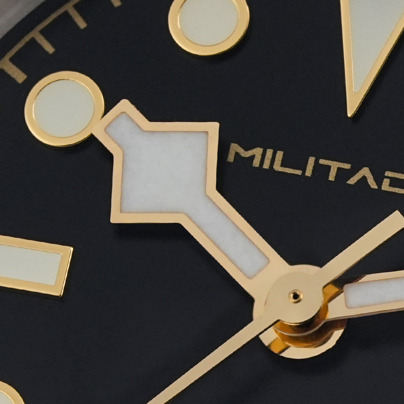 Militado 38mm NH35 Automatic BB58 Retro Watch ML06