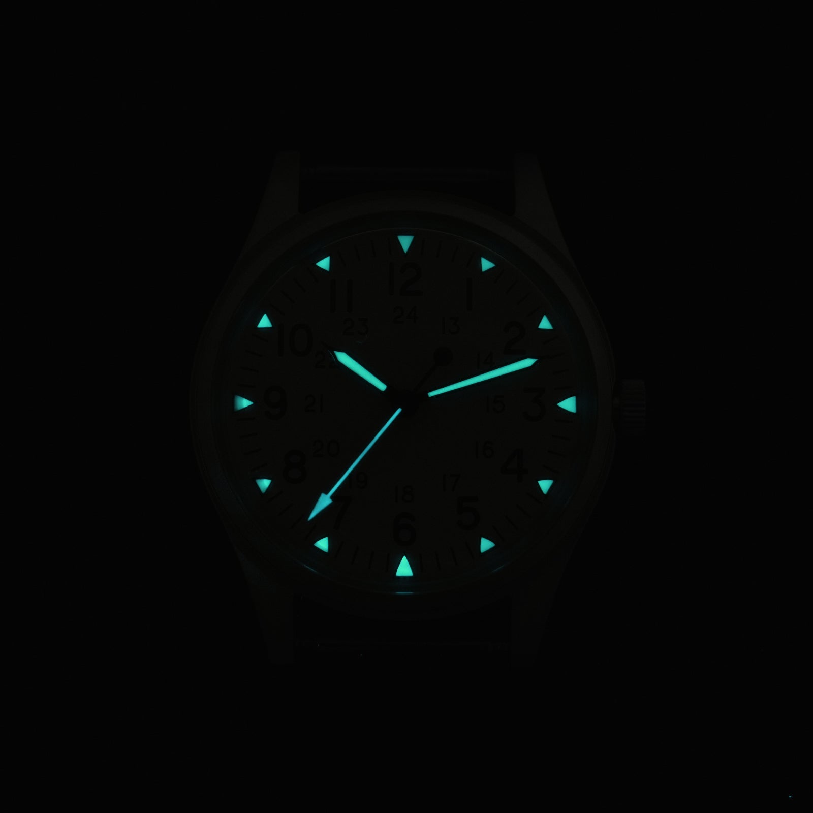 Militado 36mm High Domed VH31 Field Watch ML07