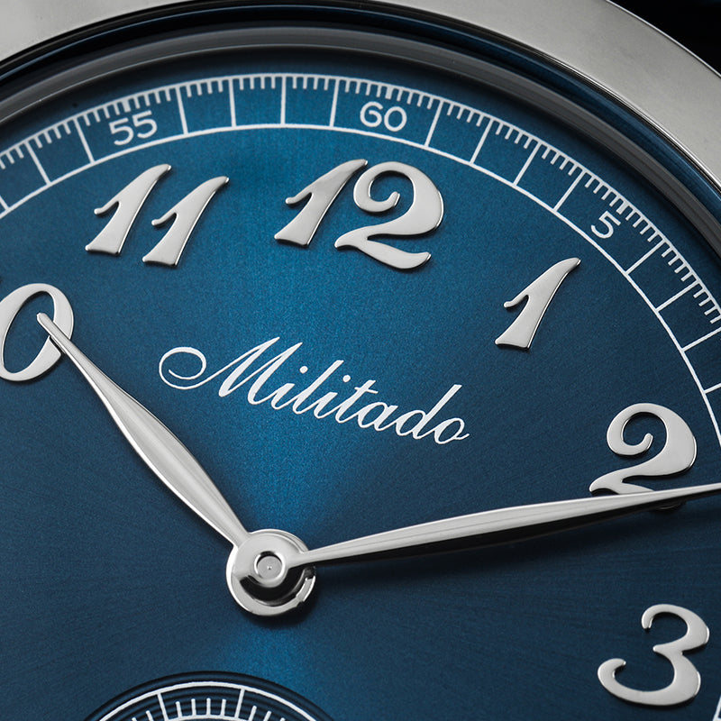 ★11.11 SALE★Militado 36mm Sapphire Crystal VD78 Quartz Watch ML01