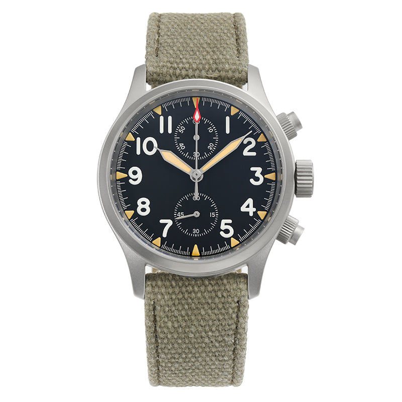 ★Black Friday★Militado Retro VK67 Quartz Chronograph Watch-3 Dial