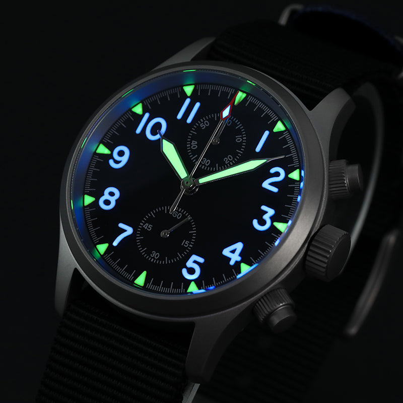 ★Black Friday★Militado Retro VK67 Quartz Chronograph Watch-3 Dial