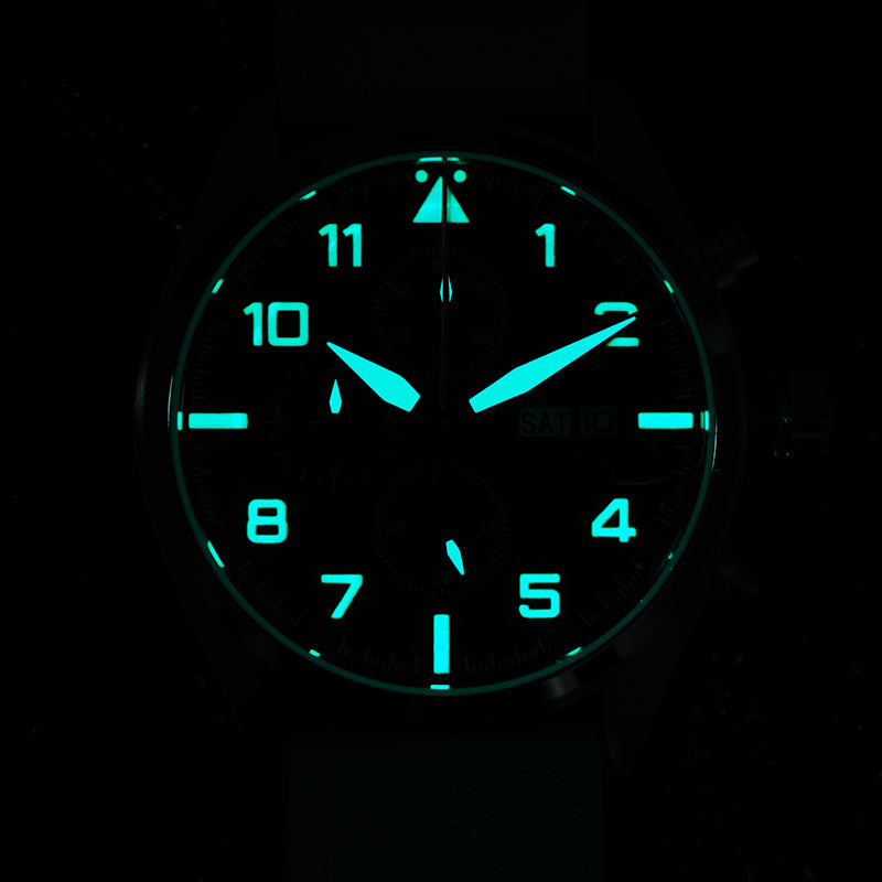 Militado 39mm Vintage Chronograph Quartz Watch ML04