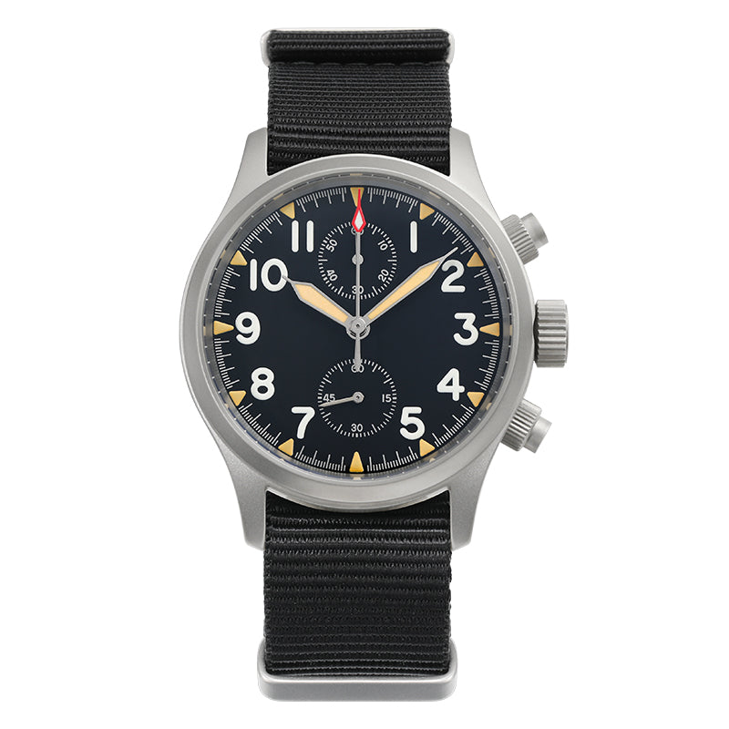 ★Black Friday★Militado Retro VK67 Quartz Chronograph Watch-3 Dial