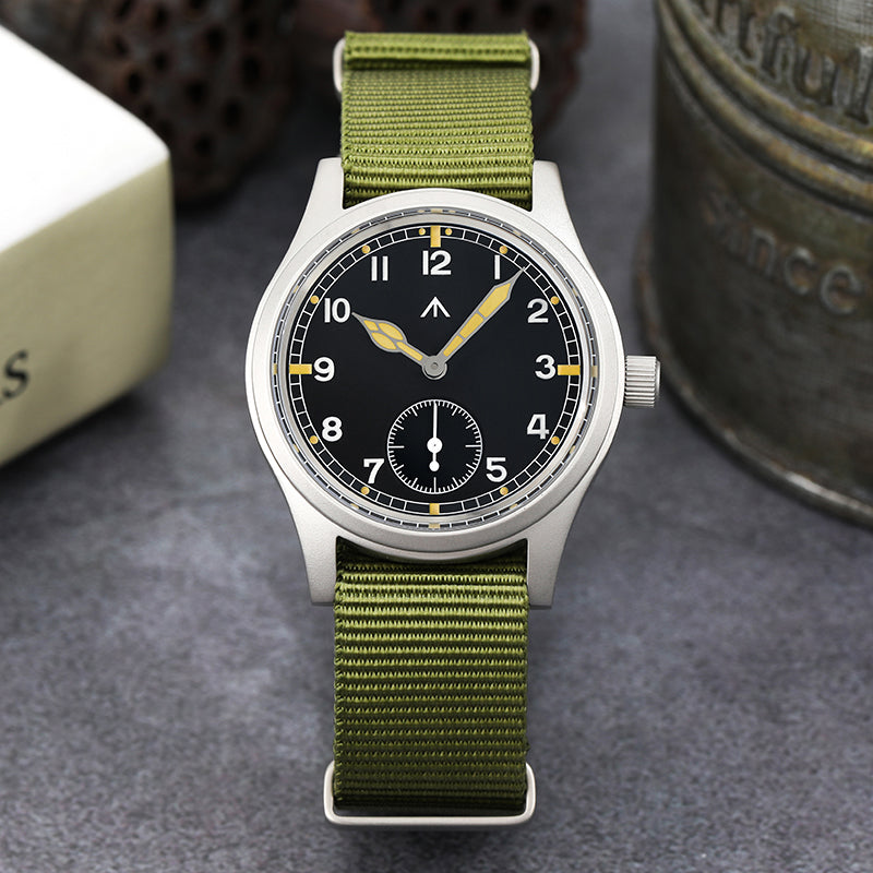 ★11.11 SALE★Militado 36mm Dirty Dozen Watch Tuxedo Heritage Watch D12