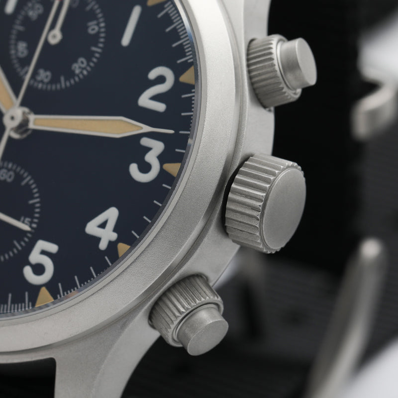 ★Black Friday★Militado Retro VK67 Quartz Chronograph Watch-3 Dial