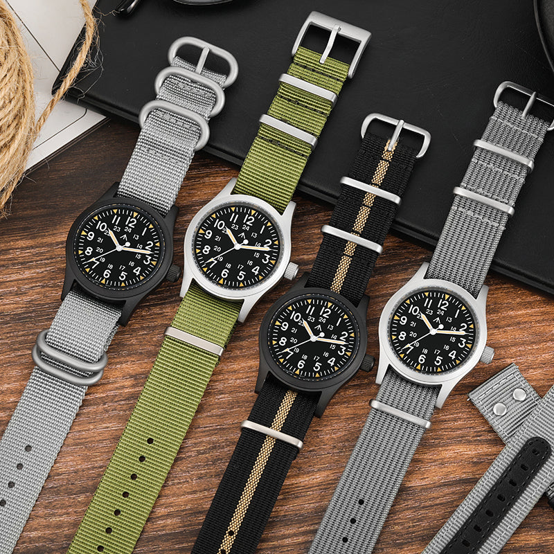 ★SuperOfertas ★Militado 38mm Reloj militar de campo con cristal de zafiro ML05