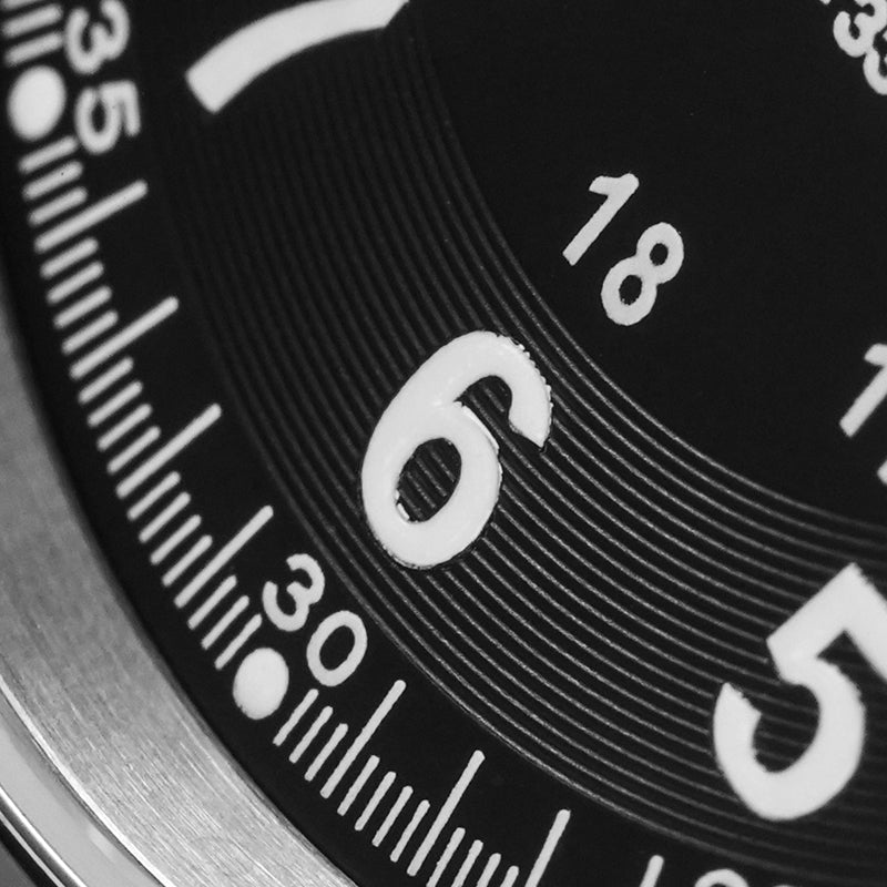 Militado 36 mm Reloj de campo de cuarzo D12 - Agujas tipo lápiz