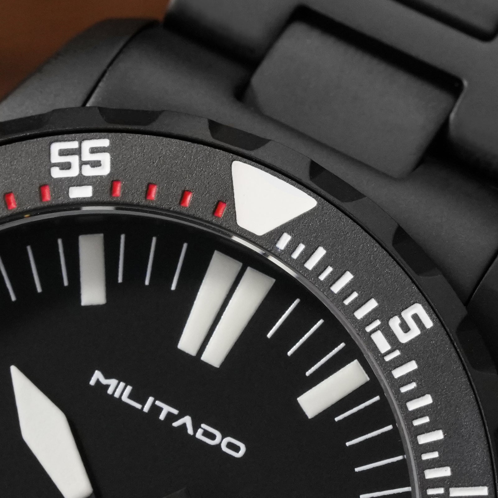 💥Spring Sale💥Militado 39mm Dive Watch Sapphire Crystal Military Watch ML16
