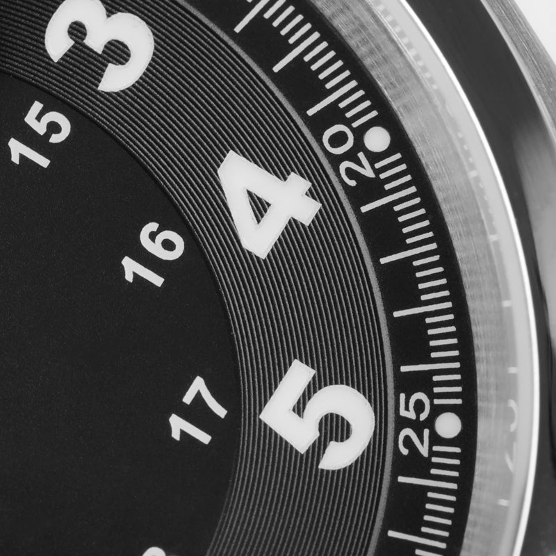 Militado 36 mm Reloj de campo de cuarzo D12 - Agujas tipo lápiz